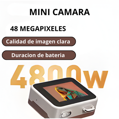 MINI CAMARA RETRO 48MP